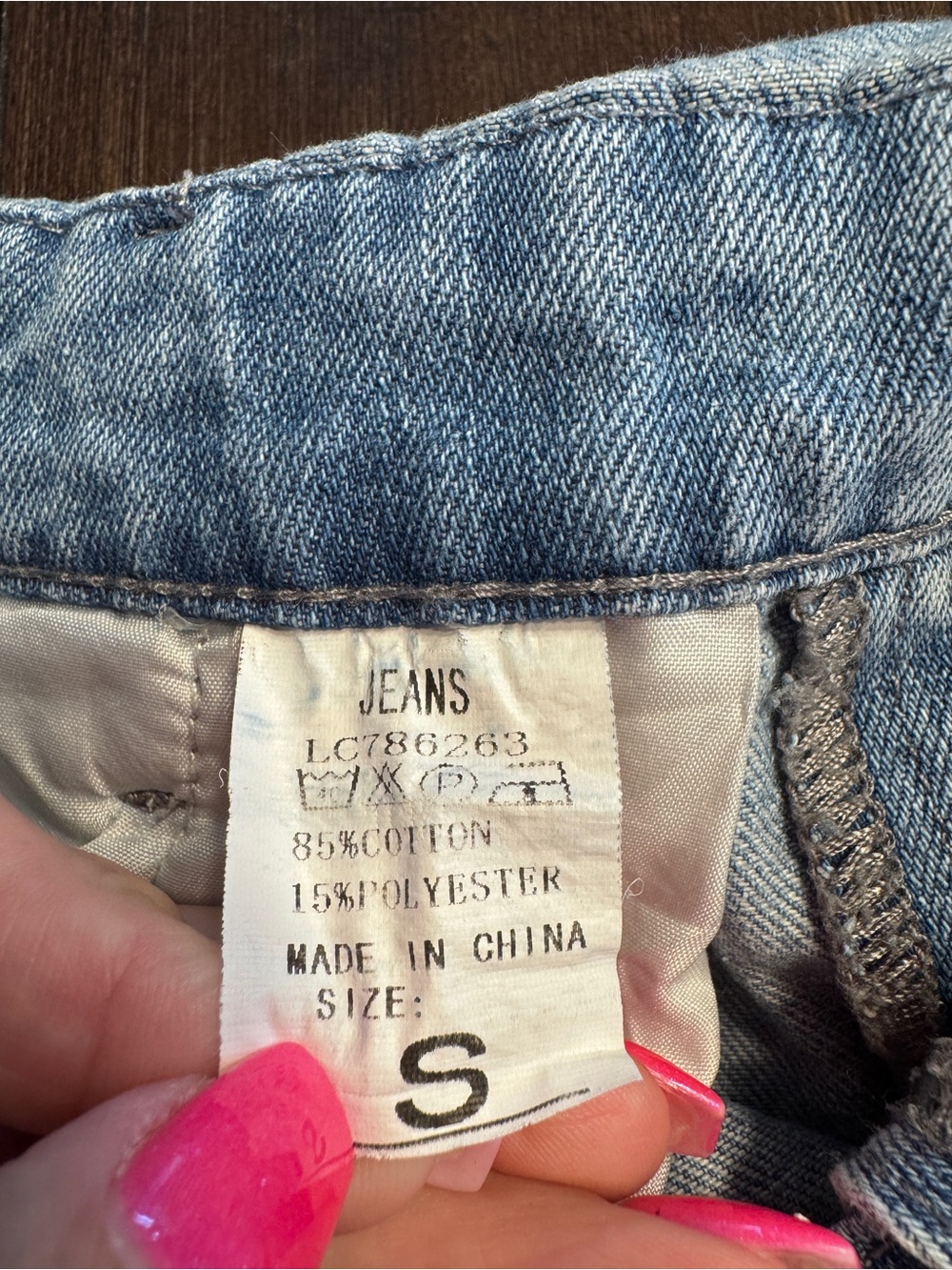 Upcycled Patriotic Patchwork Denim Overalls Small USA Flag Distressed Festival - Picture 5 of 10